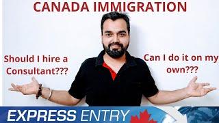 Should you hire a consultant for Canada PR Process? | Express Entry | #canada #immigration