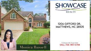 1206 Gifford Dr, Matthews, NC 28105 | Nancy Braun | Showcase Realty LLC