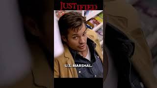 You Got 5 Seconds, you better Run!  | Justified S1E1  #shorts