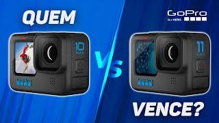 GOPRO HERO 11 VS GOPRO HERO 10 - QUEM VENCE ESSA BATALHA? COMPARATIVO COMPLETO!