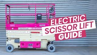 JLG Electric Scissor Lift Guide | Pink Boots Hire