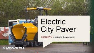 Dynapac Electric City Paver