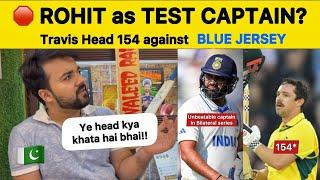 ROHIT as TEST Captain of INDIA? | HEAD 154 against Blue Jersey | ASHWIN on Jadeja Help