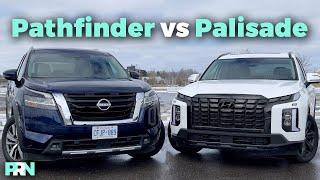 Mid Size SUV Showdown | 2024 Nissan Pathfinder vs 2024 Hyundai Palisade SUV Comparison & Review