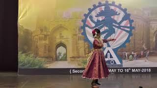 ISHIKA MUKHERJEE FIRST AWARD WINNING PERFORMANCE PUNE ALL INDIA INALCO