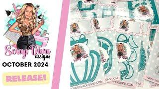 Scrap Diva Designs October 2024 Release 