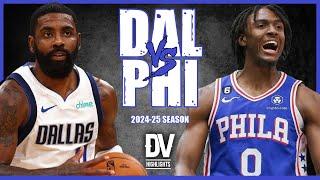 Mavericks vs 76ers Full Game Highlights | Feb 04 | 2025 SEASON