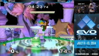 EVO 2014 - Super Smash Bros Melee - Armada (Young Link) vs Hungrybox (Jigglypuff)