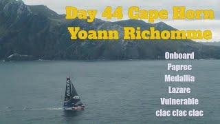 Vendee Globe Day 44 Cape Horn PAPREC Record Onboard Pip Headed OZ, Tanguy, Jean (clac clac clac) Sam