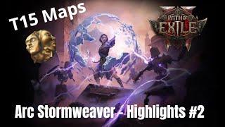 Arc Stormweaver - Low budget build T15 maps - Boss fights & Farming currency - Highlights #2