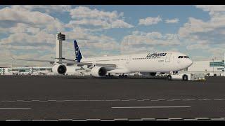 XP11| Vatsim | (EDDM) Munich to Moscow (UUDD) Toliss A340-600!!! Lufthansa