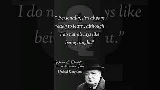 5 Quotes From Winston Churchill || The Best of Winston Churchill's Speeches #quotes #shorts #winston