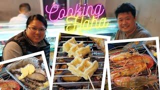 佐敦「蝦蝦燒 Cooking Haha」2. 5小時任飲任食自助餐 #人氣 泰式流水蝦燒烤放題 多款海鮮鮑魚任攞任燒 夾大頭蝦真好玩 #香港美食 親子吃喝玩樂 [小森日記 komori Diary]