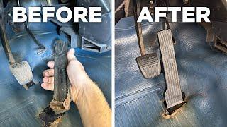 How to install a new Gas/Throttle Pedal in 79-83 Toyota Pickup/Hilux