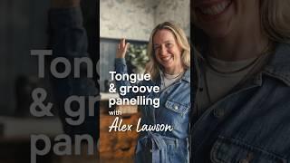 Tongue and Groove Panelling with Alex Lawson ️ #DIYtips #Howto #BandQ