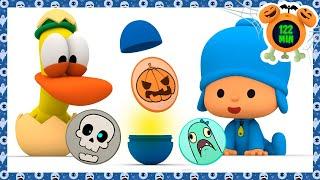  POCOYO HALLOWEEN: Finger Family - Color Balls [122 min] Full Episodes |VIDEOS & CARTOONS for kids