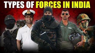 Types of Forces In India | Armed Forces and Intelligence Agencies | Hindi