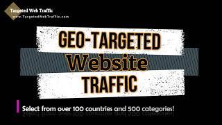 Buy Website Traffic - Targeted Web Traffic -  Targeted Organic Traffic