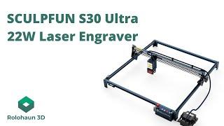 SCULPFUN S30 Ultra-22W Laser Engraving / Cutter - Impressions