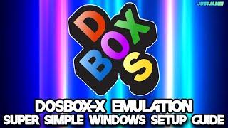 DOS Gaming Made Simple with DOSBox-X Emulation #dosbox #msdos #emulator