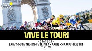 Extended Highlights - Stage 21 - Tour de France 2023