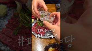 [뚱자또간집] 파주맛집 육회말투아웃