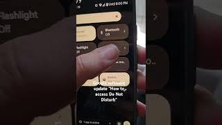 How to access "Do Not Disturb" #Pixel #update #smartphone 2025