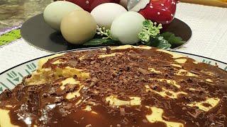 Tarta de crema sin lácteos