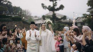 Nakinda & Septria Intimate Wedding Ceremony Akad at Villa Bogor