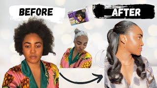 I RELAXED MY HAIR AFTER 10 YEARS OF BEING NATURAL *best decision ever*