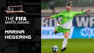 Marina Hegering | Essen v Wolfsburg | FIFA Marta Award 2024 Nominee