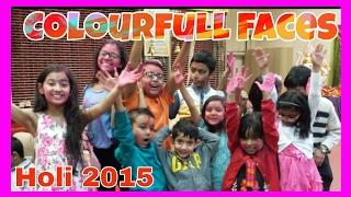 "HOLI 2015 " Beautifully coloured Faces !!B'ham