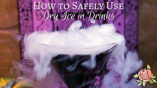 How to Safely Use Dry Ice in Drinks