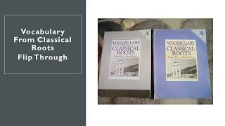 Vocabulary from Classical Roots A (7th Grade) Flip Through