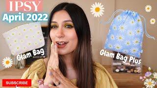 IPSY APRIL 2022 GLAM BAG & GLAM BAG PLUS SPOILERS + BAG DESIGNS | AHH CAN’T WAIT FOR THE SPRING! 