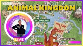 A late Afternoon Sunday Stroll at Disney's Animal Kingdom! Last look at Dinoland USA!