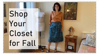 Creating looks from clothes I've sewn and thrifted | maximalist - classic - casual