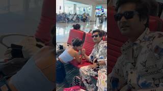 Divya mohanty , elina samtantray, Swayam padhi n Antara chakraborty fun in Dubai airport #odiasinger