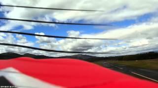 RC Airplane fun cockpit view Villaframil airfield Ribadeo Galicia, Spain 2014 - 2