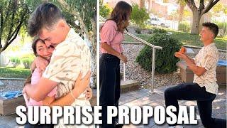 A SURPRISE MARRIAGE PROPOSAL | SURPRISE ENGAGEMENT PROPOSAL | ASHLYNN IS GETTING MARRIED!