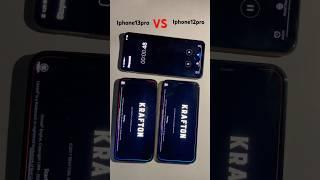 Iphone13pro vs Iphone12pro Fast pubg open video