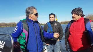 Práctica de hombre al agua en curso de conductor Náutico