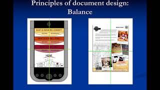 Basic Principles of Document Design