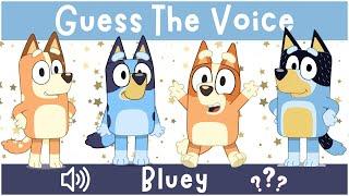 Can You Guess The Bluey Character By Their Voice? Bluey Quiz