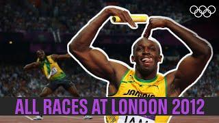 ALL of Usain Bolt's individual races ‍️at London 2012!