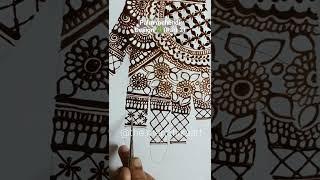 Palm mehendi Design (Part 2)  #mehendi #mehendiartist #youtube #viralshort #henna