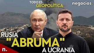 TODO ES GEOPOLÍTICA: Rusia "abruma" a Ucrania, fin de las amenazas nucleares y escalada en Líbano