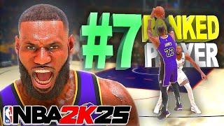 I PLAYED THE #7 RANKED PLAYER ON NBA2K25…