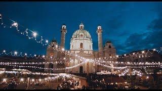 Karlskirche Christmas Market - Cinematic Vienna