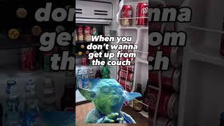 Lazy you are #starwars #yoda #soda #pepsi #coke #drink #memes #capcut #shorts #couchpotato